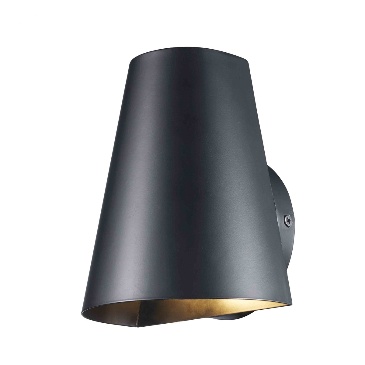 Trans Globe Lighting 51331 MB Oro matte black outdoor wall light side view