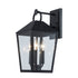 Trans Globe Lighting Drift 3 light black outdoor wall lantern