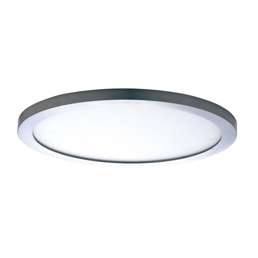 Maxim Lighting 57692WTWT Chip 2 Light 7 inch White Round Flush Mount Ceiling Light - product view