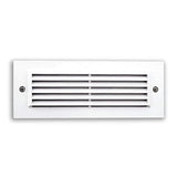 Elco Lighting ELST54W 13W 120V Diecast Compact Fluorescent Brick Light with Angled Louver Faceplate - White