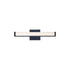 Maxim Lighting 52000BK Spec 1 Light 18 Inch Black Bath Vanity Wall Light