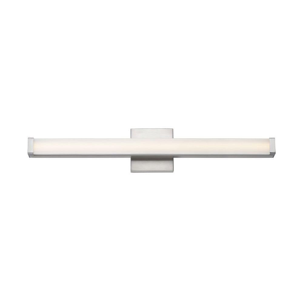 Maxim Lighting 52034SN Spec Satin Nickel 30 Inch LED Bath Vanity Wall Light - Front View
