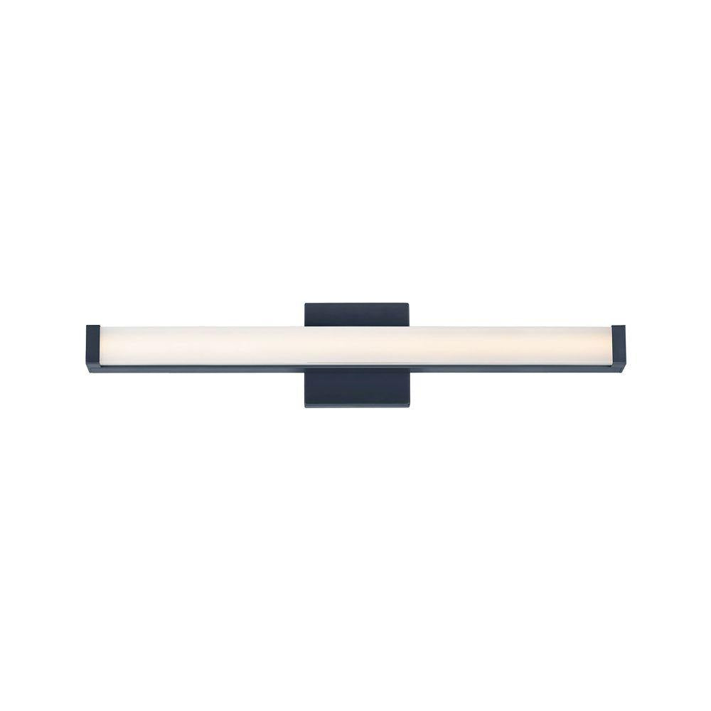 Maxim Lighting 52052BK Spec 1 Light 24 inch Black LED Bath Vanity Wall Light