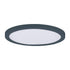Maxim Lighting 57694WTBK Chip 1 Light 9 Inch Black LED Round Flush Mount Ceiling Light