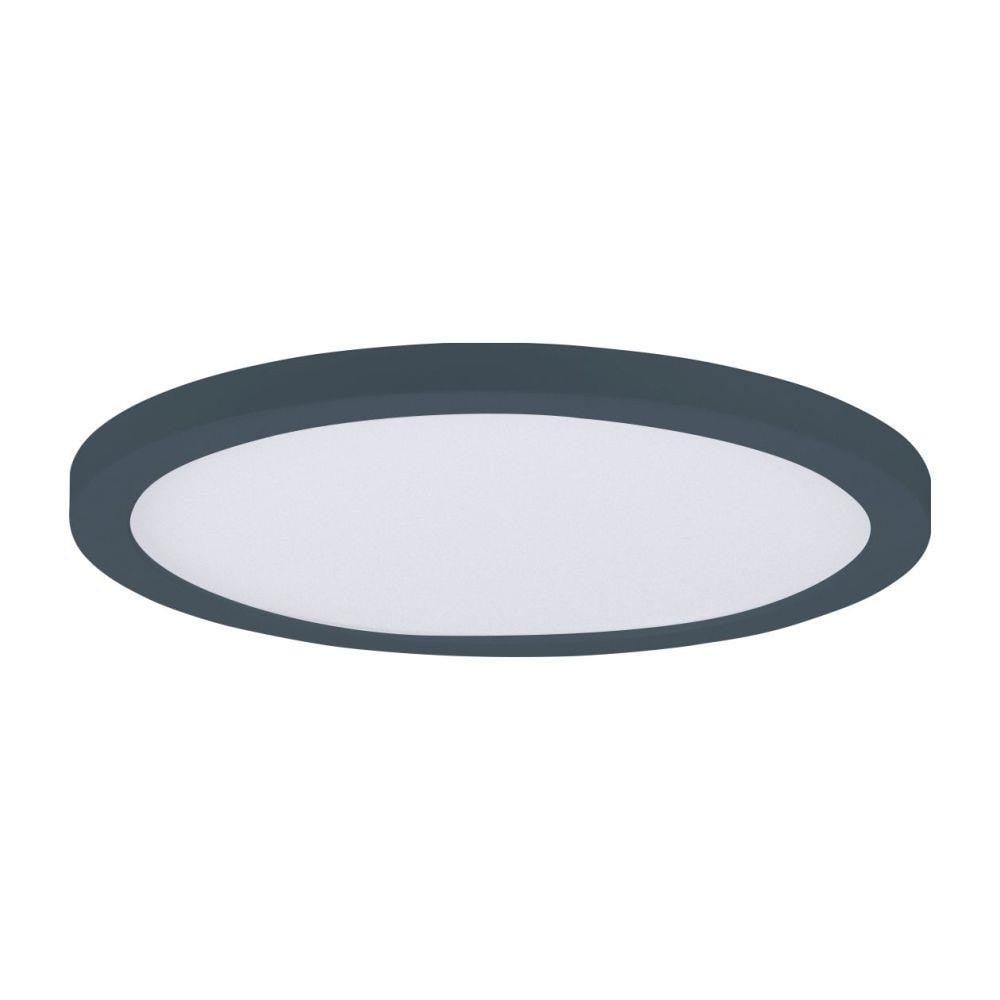 Maxim Lighting 57694WTWT Chip 1 Light 9 inch Flush Mount Ceiling Light - Product View