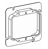 ORBIT 52100 5 Inch Square 2 Gang 1 Inch Raised Steel Device Ring 4-11/16" Square