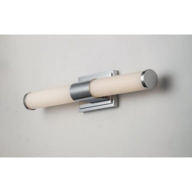 Maxim Lighting 52115WTSN Optic 1 Light 24 inch Satin Nickel Bath Vanity Wall Light - Angle detail view