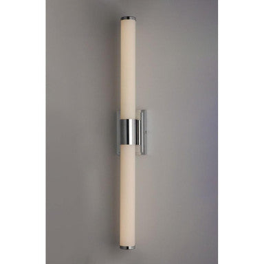 Maxim Lighting 52116WTPC Optic Polished Chrome Bath Vanity Wall Light - Vertical Lifestyle View