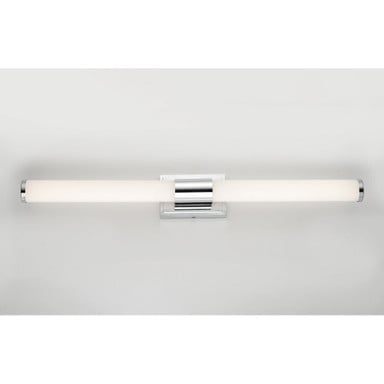 Maxim Lighting 52117WTSN Optic 1 Light 36 Inch Satin Nickel Bath Vanity Wall Light - Installed Horizontal Angle 1