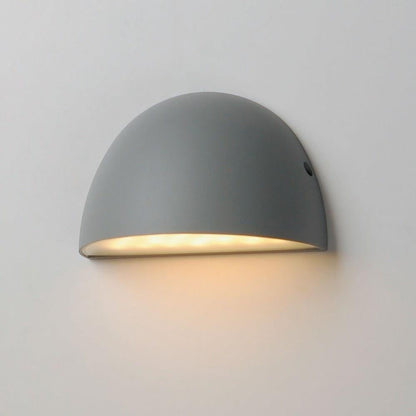 Maxim Lighting 52122SV Pathfinder Outdoor Wall Mount - Metallic Silver Finish Illuminated on Wall