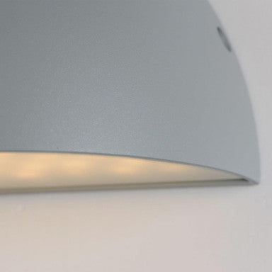 Maxim Lighting 52122ABZ Pathfinder Metallic Silver Outdoor Wall Mount Close-Up Detail