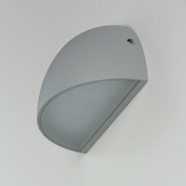 Maxim Lighting 52122ABZ Pathfinder Metallic Silver Outdoor Wall Mount Side Angle View