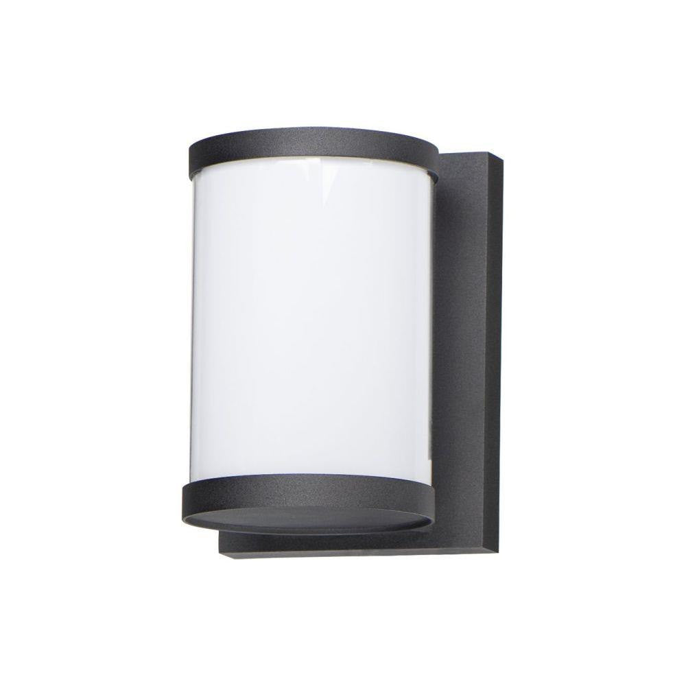 Maxim Lighting 52125WTBK Barrel 1 Light 5 inch Black LED Outdoor Wall Light - Main View