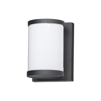 Maxim Lighting 52125WTBK Barrel 1 Light 5 inch Black LED Outdoor Wall Light - Main View