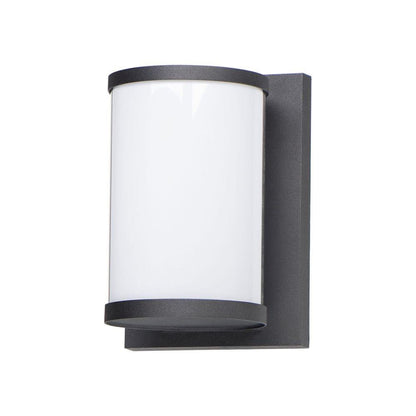Maxim Lighting 52126WTBK Barrel 1 Light Matte Black Outdoor Wall Light - Product View