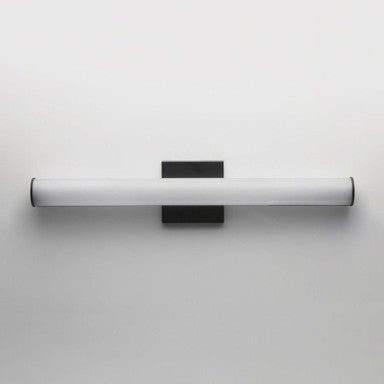 Maxim Lighting 52132SN Rail LED Bath Vanity Wall Light - Installed Wall View Unlit