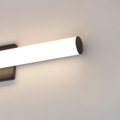 Maxim Lighting 52132SN Rail LED Bath Vanity Wall Light - Close-Up Detail