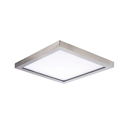 Maxim Lighting 57695WTSN Chip LED Square Flush Mount in Satin Nickel