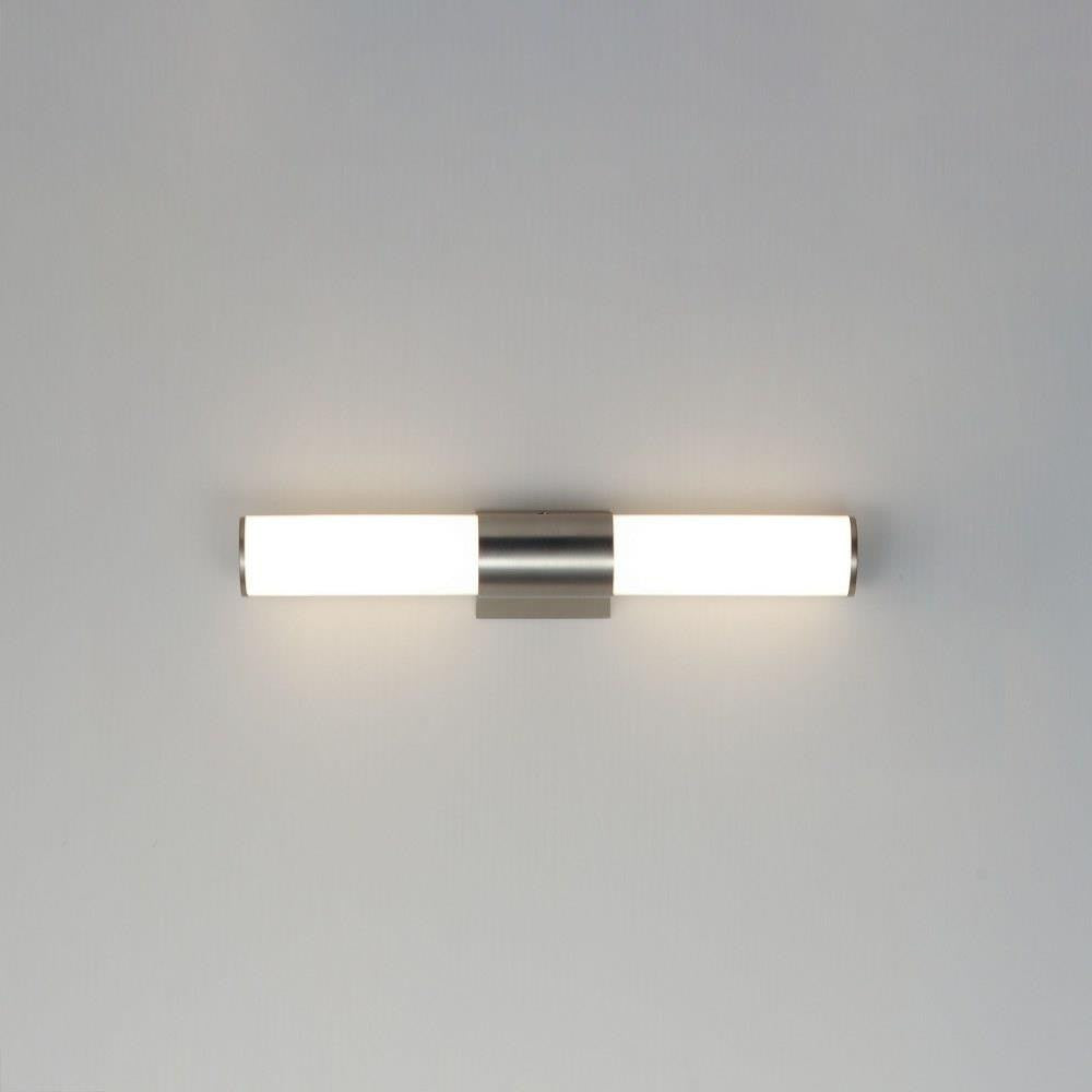 Maxim Lighting 52500WTBK Tubo 1 Light 18 inch Bath Vanity LED Wall Light - Side View Illuminated