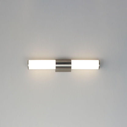 Maxim Lighting 52500WTBK Tubo 1 Light 18 inch Bath Vanity LED Wall Light - Side View Illuminated
