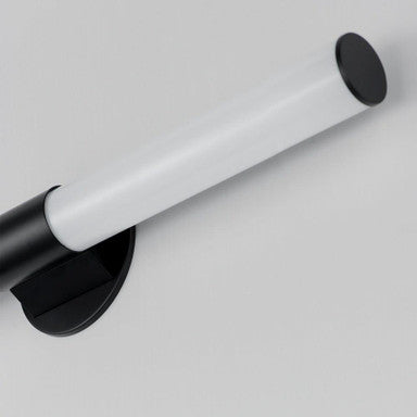 Maxim Lighting 52504WTPC Tubo LED Vanity Light close-up end detail view
