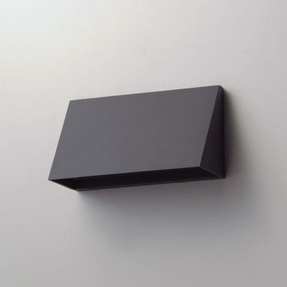 Maxim Lighting 52527BK Pathfinder 1 Light 9 inch Black Outdoor Wall Light - Side Angle View