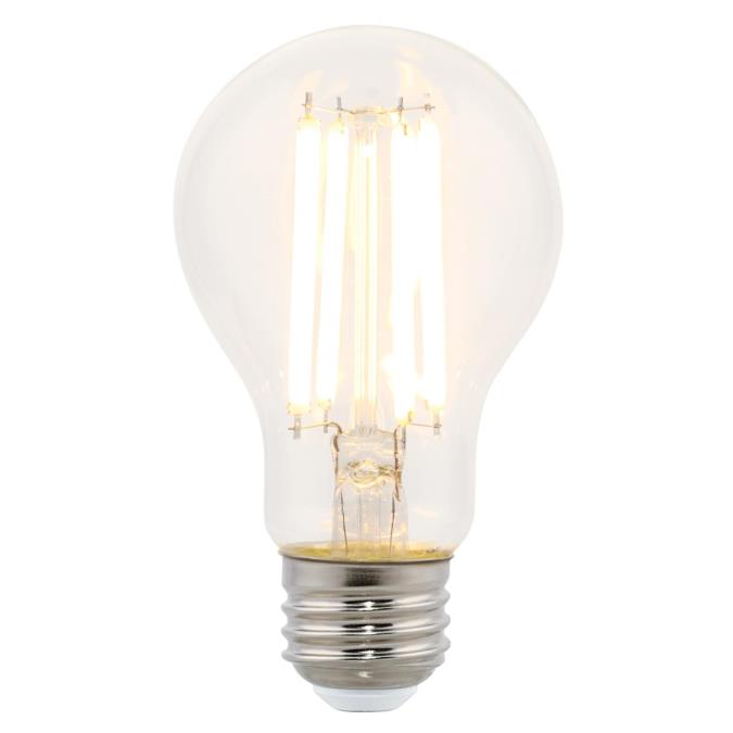 Westinghouse Lighting 5260000 A19 clear dimmable filament LED light bulb