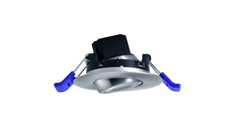 Lotus LED Lights LL2G-30K-HO-BN 2" Eyeball Gimbal Led Downlight - High Output - 5.5w - 3000K - 490 Lumens - 120v - Brushed Nickel