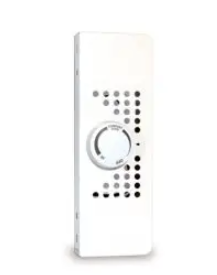 Cadet 13170 Built-In, End Cap Mount, Double Pole Thermostat, White