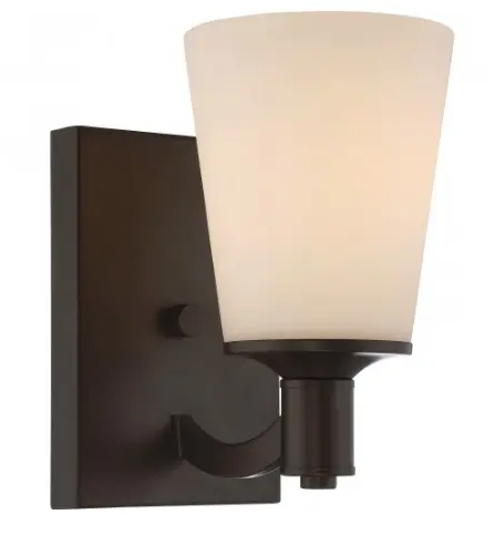 Nuvo 60-5921 Laguna Vanity Light,1 Light, Forest Bronze