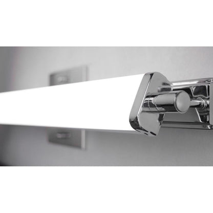 Maxim Lighting 53034WTPC Director - Side Angle View Showing Polished Chrome Adjustable Channel