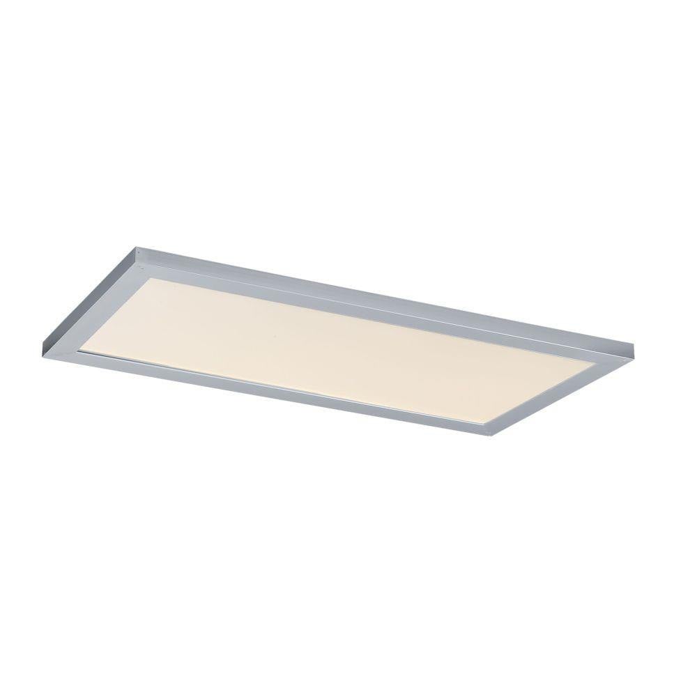 Maxim Lighting 57762WTWT Sky Panel 1 Light 23.5 inch White LED Flush Mount Ceiling Light - Front View