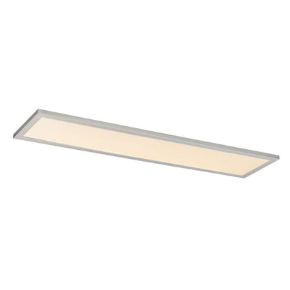 Maxim Lighting 57764WTBZ Sky Panel LED Flush Mount in Brushed Aluminum finish, off view