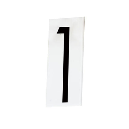 Maxim Lighting 53631WT Address 5 Inch White Address Light House Number 1