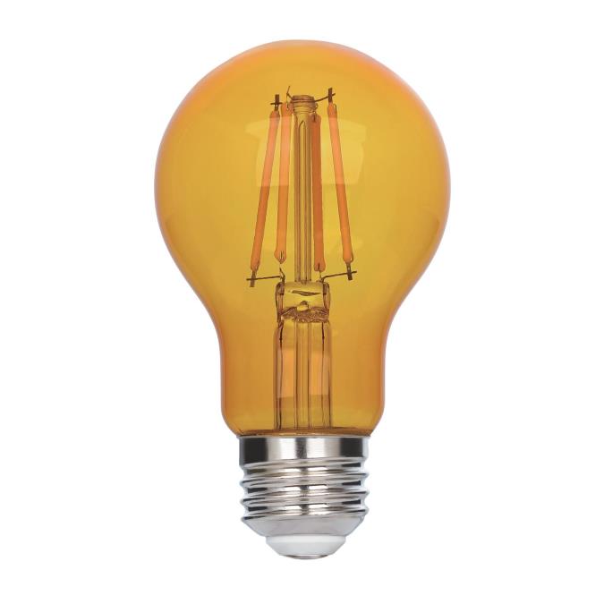 Westinghouse Lighting 5366000 yellow A19 filament LED light bulb