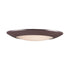 Maxim Lighting 57855WTSN Diverse 1 Light 11 Inch Satin Nickel LED Flush Mount Ceiling Light - White Background