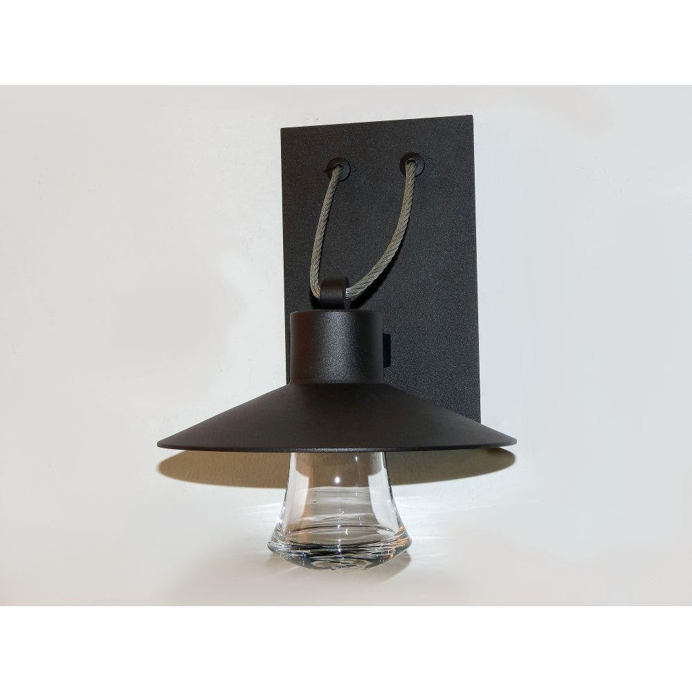 Maxim Lighting 54360CLABZ Civic 1 Light Architectural Bronze Outdoor Wall Lantern - Back View