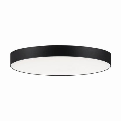 Maxim Lighting 57882WTBK Trim 1 Light 7 inch Black LED Flush Mount Ceiling Light - Product View
