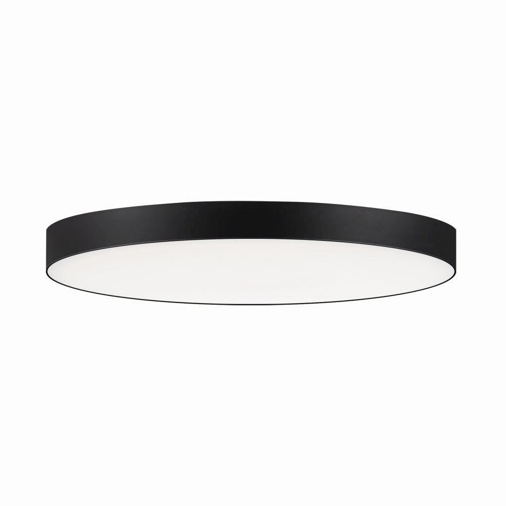 Maxim Lighting 57884WTWT Trim 1 Light 9 Inch White Flush Mount Ceiling Light