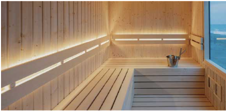 Core Lighting LNT65SPA-F-HB-RGBW-30K-PF-24V Sauna Rated Flexible Neon Series LED Strip Flat Horizontal Blend, Color Temperature RGB + White 3000k, Wattage 3.4W per ft., Voltage 24VDC