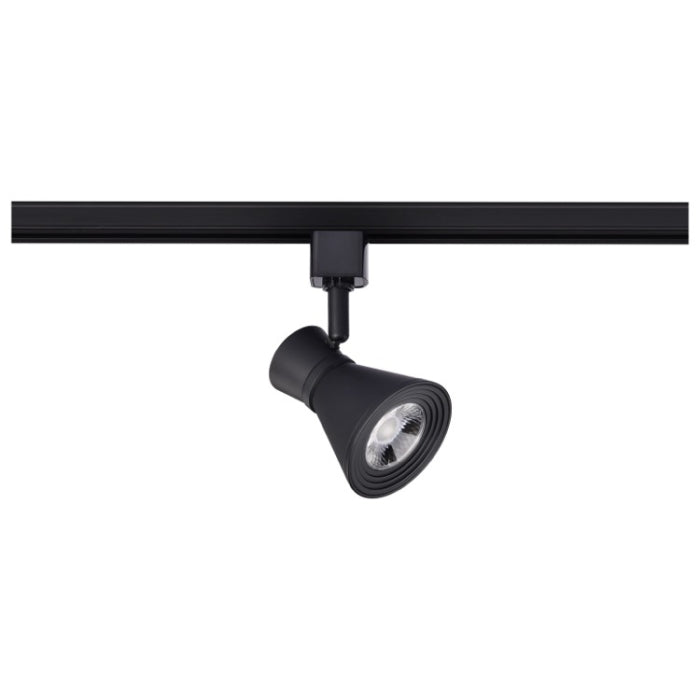 Nuvo TH631 LED Cinch Track Head, Wattage 12W, Color Temperature 3000K, 24° Beam, Matte Black