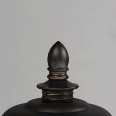 Maxim Lighting 55021CDBZ Dover Outdoor Post Lantern - Finial Detail Close-Up