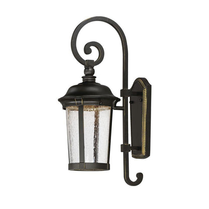Maxim Lighting 55023CDBZ Dover 1 Light 8 inch Bronze Outdoor Wall Lantern - Main View