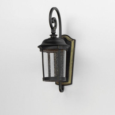 Maxim Lighting 55024CDBZ Dover Outdoor Wall Lantern Side Angle View