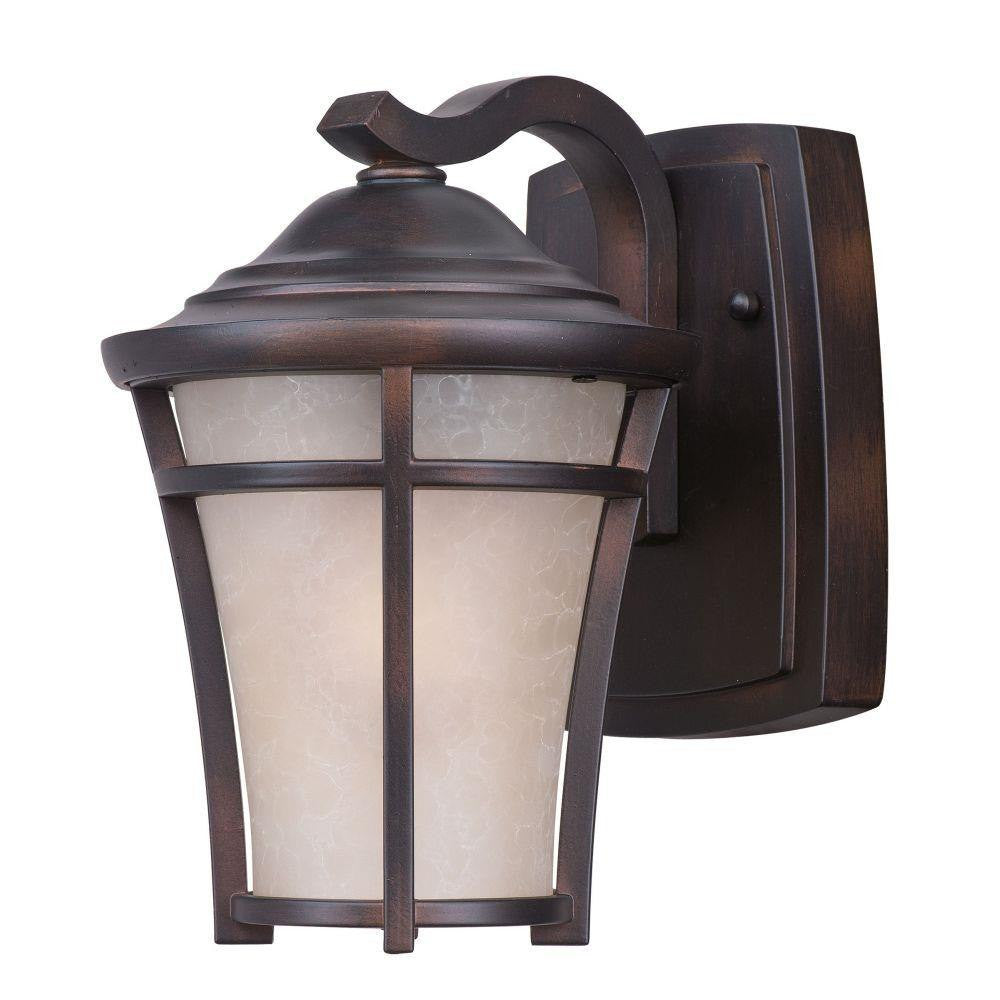 Maxim Lighting 55502LACO Balboa DC 1 Light 9.5 inch Copper Oxide Outdoor Wall Lantern