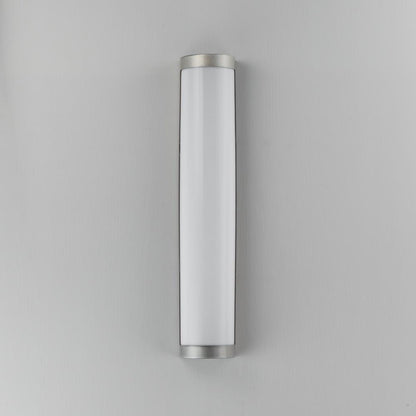 Maxim Lighting 55514WTAL Halfpipe LED Outdoor Wall Mount Brushed Aluminum - Front View