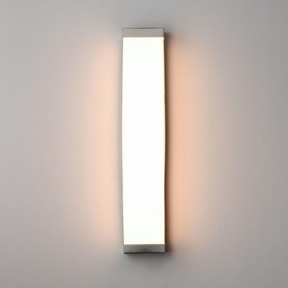 Maxim Lighting 55524WTAL Tunnel Brushed Aluminum Outdoor Wall Mount Light - Illuminated View