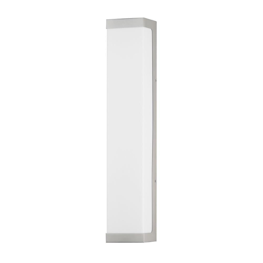 Maxim Lighting 55524WTAL Tunnel 2 Light 26 inch Brushed Aluminum Outdoor Wall Mount Light