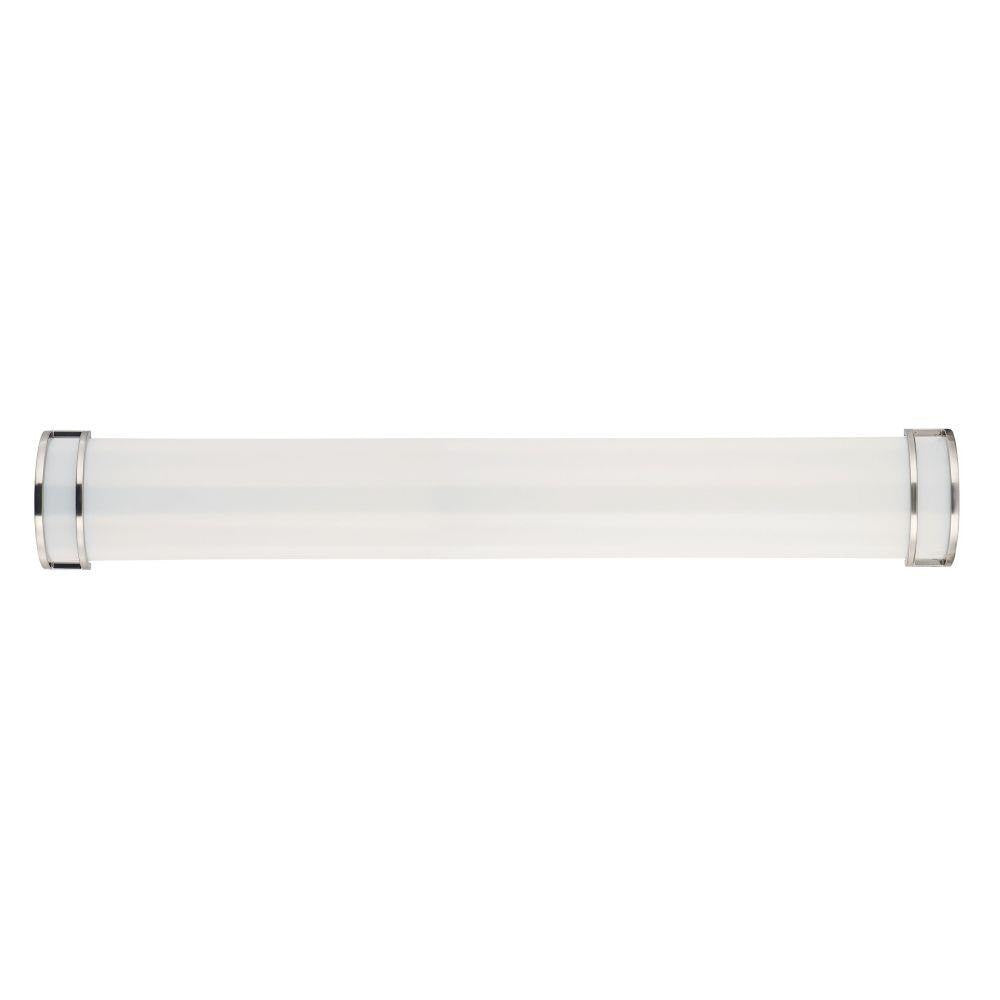 Maxim Lighting 55535WTSN Linear 1 Light 36 inch Satin Nickel Bath Vanity Wall Light