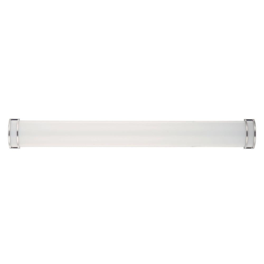 Maxim Lighting 55536WTSN Linear 1 Light 48 Inch Satin Nickel Bath Vanity Wall Light